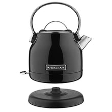 Load image into Gallery viewer, KitchenAid KEK1222OB 1.25-Liter Electric Kettle - Onyx Black,Small
