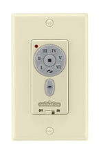 Load image into Gallery viewer, Fanimation TW40LA Transitional Wall Controls Collection in White Finish, 4.50 inches, Light Almond, 4.72x0.3x1.57
