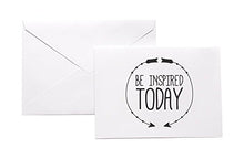 Load image into Gallery viewer, Be Inspired Today Stationery Note Card Set
