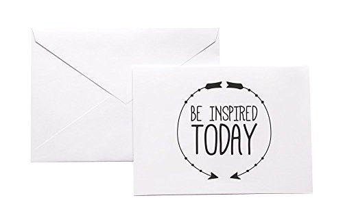 Be Inspired Today Stationery Note Card Set