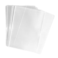 UNIQUEPACKING 500 Pcs 4x6 Inches (O) Clear Flat Cello Cellophane Bags Good for Bakery, Party Wedding Favors