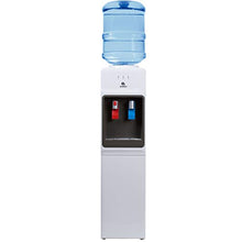 Load image into Gallery viewer, Avalon A1WATERCOOLER A1 Top Loading Cooler Dispenser, Hot &amp; Cold Water, Child Safety Lock, Innovative Slim Design, Holds 3 or 5 Gallon Bottles-UL/Energy Star Approved, White
