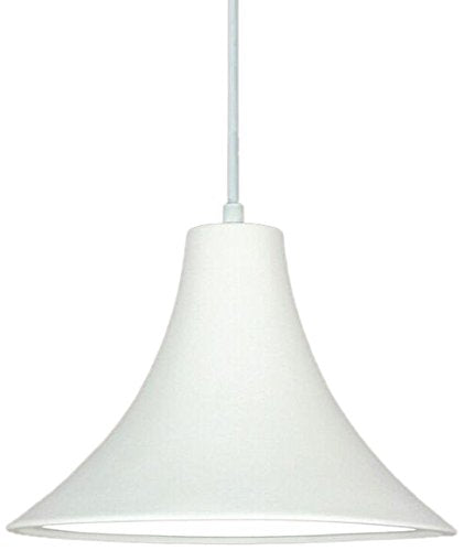 A19 Madera Pendant, 13.75-Inch Width by 9.5-Inch Height, Bisque