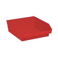 Load image into Gallery viewer, Shelf Bin, 11-5/8 In. L, 4 In. H, Red
