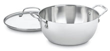 Load image into Gallery viewer, Cuisinart 755-26GD Chef&#39;s Classic Stainless 5-1/2-Quart Multi-Purpose Pot with Glass Cover
