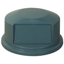 Load image into Gallery viewer, Box King RUB120D Brute Container Domed Lid, 32 gal, 22.6875&quot; W x 12.25&quot; H, Gray
