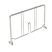 Load image into Gallery viewer, Nexel Wire Shelf Divider, 24&quot;W x 8&quot;H, Silver Epoxy
