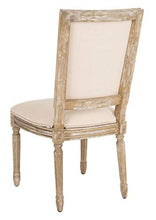 Load image into Gallery viewer, Safavieh Home Collection Buchanan French Brasserie Linen Side Chair

