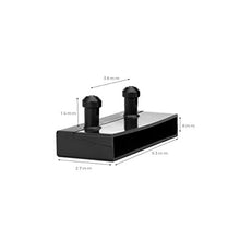 Load image into Gallery viewer, 63mm Side Bed Slat Holders Caps for Metal Frames - 2 prongs (Pack of 10)
