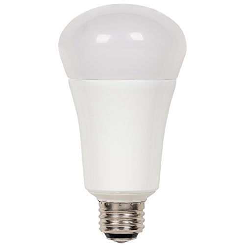 Westinghouse Lighting 0314000 4/9/20W Omni A21 3 Way LED Light Bulb with Medium Base, Warm White