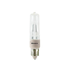 Load image into Gallery viewer, Bulbrite 610151 Q150CL/MC 150-Watt Dimmable Halogen JD Type T4, Mini-Candelabra Base , Clear
