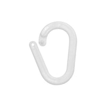 Load image into Gallery viewer, White Oval Snap Ring - NAP1024H - Pack of 500
