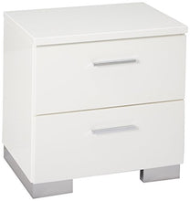 Load image into Gallery viewer, Felicity 2-drawer Nightstand Glossy White
