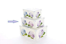 Load image into Gallery viewer, KANGURU Collection Decorative Storage Box with Handles and Lid, Multi-Colour, 42 x 32 x 10 cm

