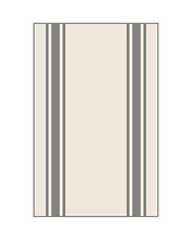 Load image into Gallery viewer, Aunt Martha&#39;s Gray Striped Dish Towels
