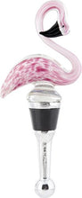 Load image into Gallery viewer, LSArts Wine Bottle Stopper, Flamingo
