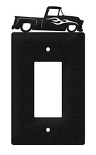 Load image into Gallery viewer, SWEN Products Farrell Series Chevy Truck Wall Plate Cover (Single Rocker, Black)
