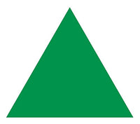 Triangle Pattern Wall Decal (Light Green, 8