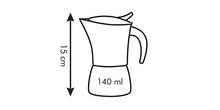 Load image into Gallery viewer, Tescoma Coffee Maker 2 Cups Monte Carlo, Assorted, 12 x 8.9 x 15.6 cm
