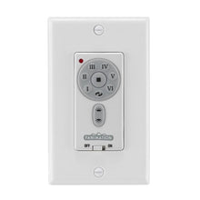 Load image into Gallery viewer, Fanimation TW32WH DC Reversing Fan and Light Wall Control- Up and Downlight Control
