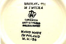 Load image into Gallery viewer, Polish Pottery Baker - Pie Dish - Fluted - Unikat Signature U151
