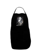 TooLoud Charles Darwin In Space Dark Adult Apron - Black - One-Size