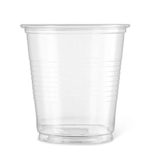 Load image into Gallery viewer, [400 Cups] Settings 3 Oz Clear Plastic Disposable Reusable Cups For Drinking, Bathroom, Rinsing, Tests, Medication, Party, Home, Office, Water, Juice, 4 Packs
