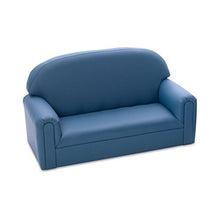 Load image into Gallery viewer, Brand New World Furniture FI2B100 Brand New World Toddler Enviro-Child Upholstery Sofa, Blue
