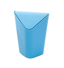 Load image into Gallery viewer, DRAGON SONIC Mini Useful Home Countertop Tabletop Trash Bin Mini Trash Container,Blue
