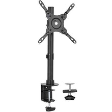 Load image into Gallery viewer, VIVO Black Ultra Wide Screen TV and Monitor Desk Mount, Adjustable Height and Tilt Stand for Screens up to 42 inches, STAND-V101C
