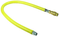 T&S Brass HG-4D-24 Gas Hose with Quick Disconnect, 3/4-Inch Npt and 24-Inch Long