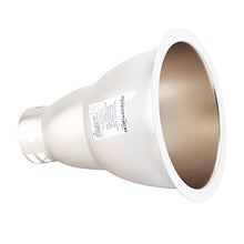 Load image into Gallery viewer, Lightolier 8021CCZW 6&quot; Aperture Recessed Downlight, Champagne Bronze, White Flange
