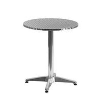 Flash Furniture 23.5'' Round Aluminum Indoor-Outdoor Table with Base
