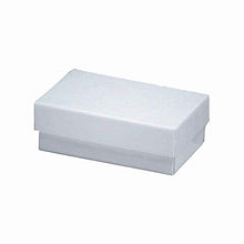 Load image into Gallery viewer, Jewelry Boxes White Cardboard 2 1/2 x 1 1/2 100 Per Case
