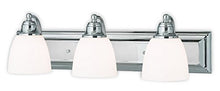 Load image into Gallery viewer, Livex Lighting 10503-05 Transitional Three Light Bath Vanity from Springfield Collection Finish, Polished Chrome
