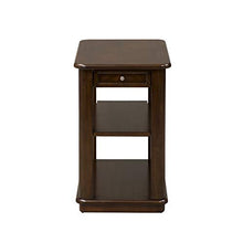 Load image into Gallery viewer, Liberty Furniture Industries Wallace Occasional Chair Side Table, W15 x D26 x H24, Dark Brown

