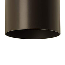 Load image into Gallery viewer, Cylinder Collection 5&quot; Modern Outdoor LED Wall Lantern Light Antique Bronze
