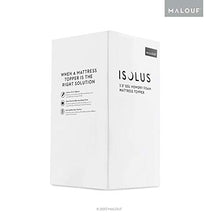 Load image into Gallery viewer, ISOLUS 2.5 Inch Ventilated Gel Memory Foam Mattress Topper - Queen
