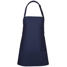 Load image into Gallery viewer, FAME Extra Large 3 Pocket Bib Apron - Navy / XL (F10XL-18164)

