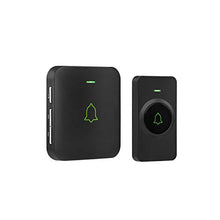 Load image into Gallery viewer, Wireless Door Bell, AVANTEK Mini Waterpoof Doorbell Chime Operating at 1000 Feet with 52 Melodies, 5 Volume Levels &amp; LED Flash
