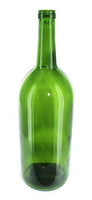 1.5 Liter Green Magnum Claret Wine Bottles, Case of 6