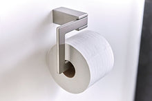 Load image into Gallery viewer, Moen BP3708BN Kyvos Single Roll Toilet Paper Holder, Brushed Nickel
