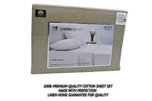 Load image into Gallery viewer, 100% Cotton Percale Sheets Twin Size, Sage, Deep Pocket, 3 Piece - 1 Flat, 1 Deep Pocket Fitted Sheet and 1 Pillowcase, Crisp and Strong Bed Linen
