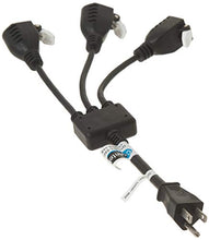 Load image into Gallery viewer, Conntek 05360 1 to 3 Power Splitter with Snap Pop, 14 inches
