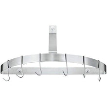 Load image into Gallery viewer, Cuisinart CRHC-22B Chef&#39;s Classic Half-Circle Wall-Mount Pot Rack, Brushed Stainless
