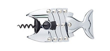 Load image into Gallery viewer, BarCraft Stainless Steel Lazy Fish Corkscrew, Silver, 16.5 x 7.5 x 4.5 cm
