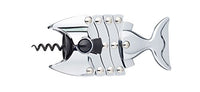 BarCraft Stainless Steel Lazy Fish Corkscrew, Silver, 16.5 x 7.5 x 4.5 cm