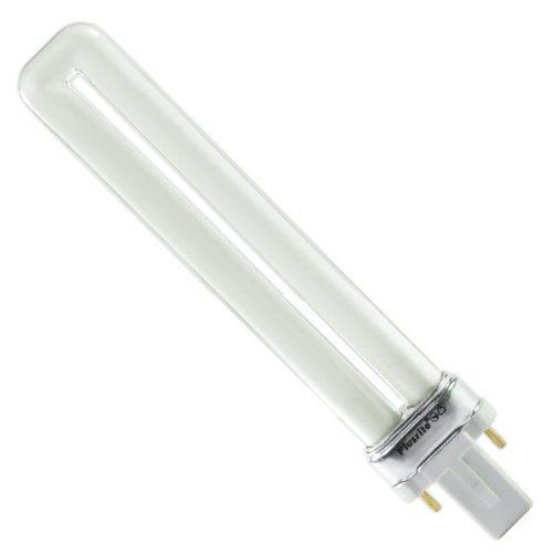 Plusrite 4008 - CFT9W/G23/841 - 2 Pin G23 Base - 4100K - 9W CFL - Compact Fluorescent Light Bulb by Plusrite