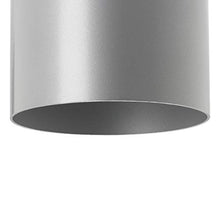 Load image into Gallery viewer, Cylinder Collection 6&quot; Modern Outdoor LED Wall Lantern Light Metallic Gray
