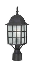 Load image into Gallery viewer, Satco - Adams - 1 Light - 17&quot; Outdoor Post W/ Frosted Glass
